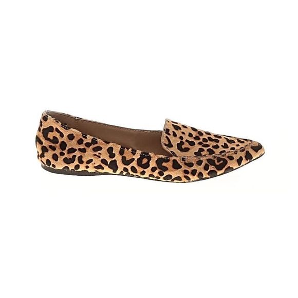 Steve Madden Animal Print Flats - Picture 1 of 2